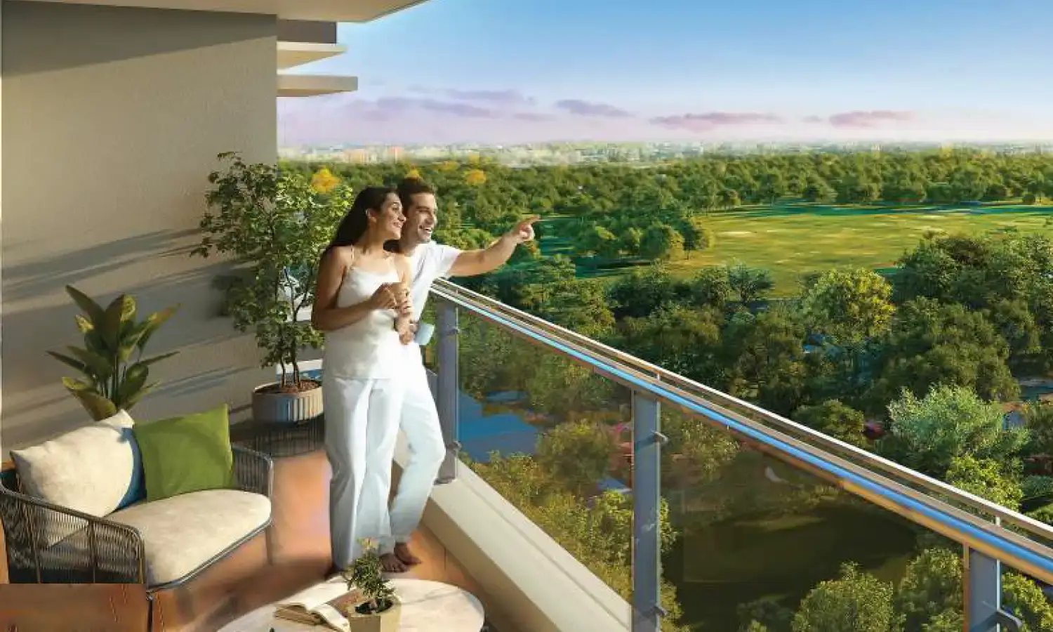 Panoramic Green Views